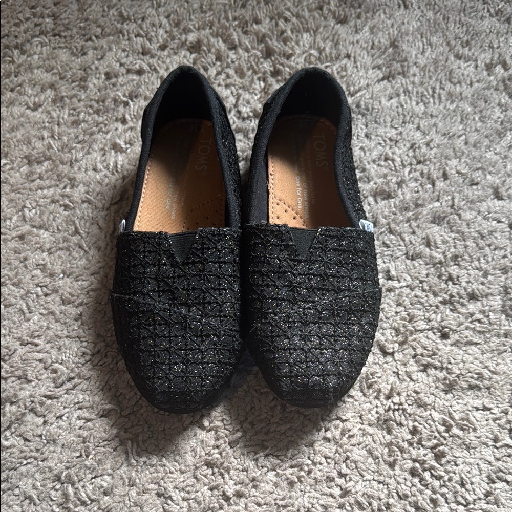 Toms Kids Shoes in Black
